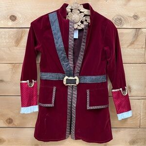 Disney Store Captain Hook costume jacket only from the movie Peter Pan